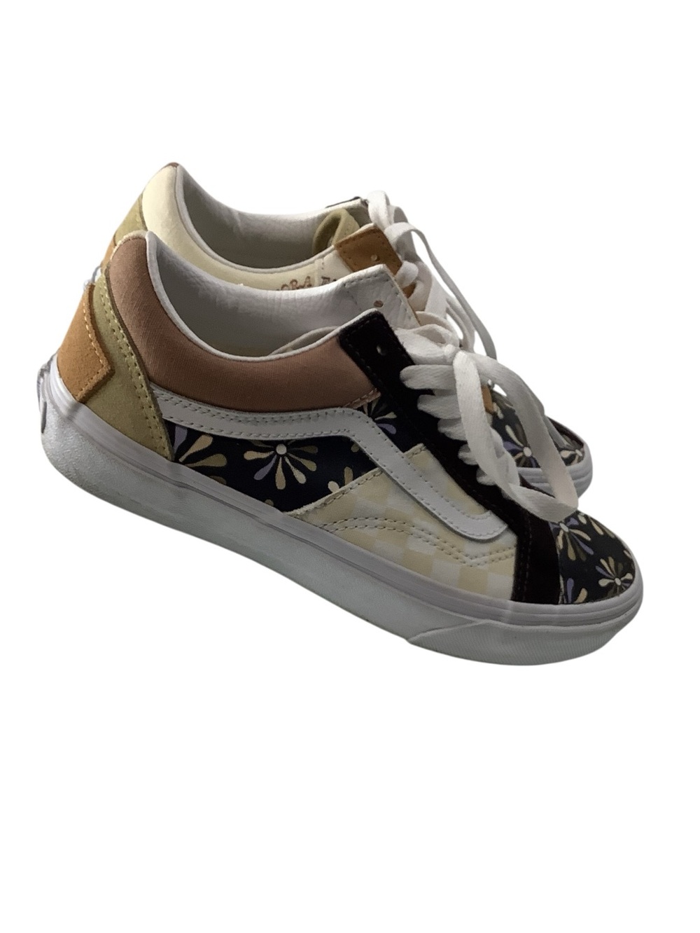 Vans Old Skool Patchwork Low-Top Sneakers - Size 6.5 - Picture 3 of 9